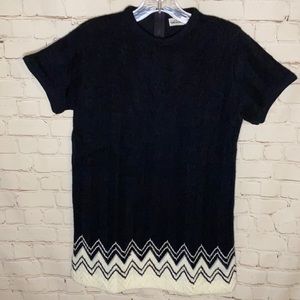 Vintage  1964s TURBO ORLON ACRYLIC Top  ILGWU